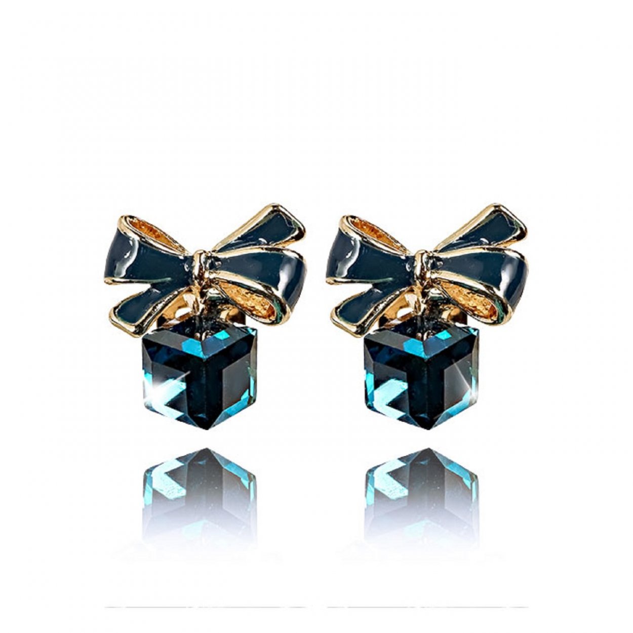 Сережки бантики