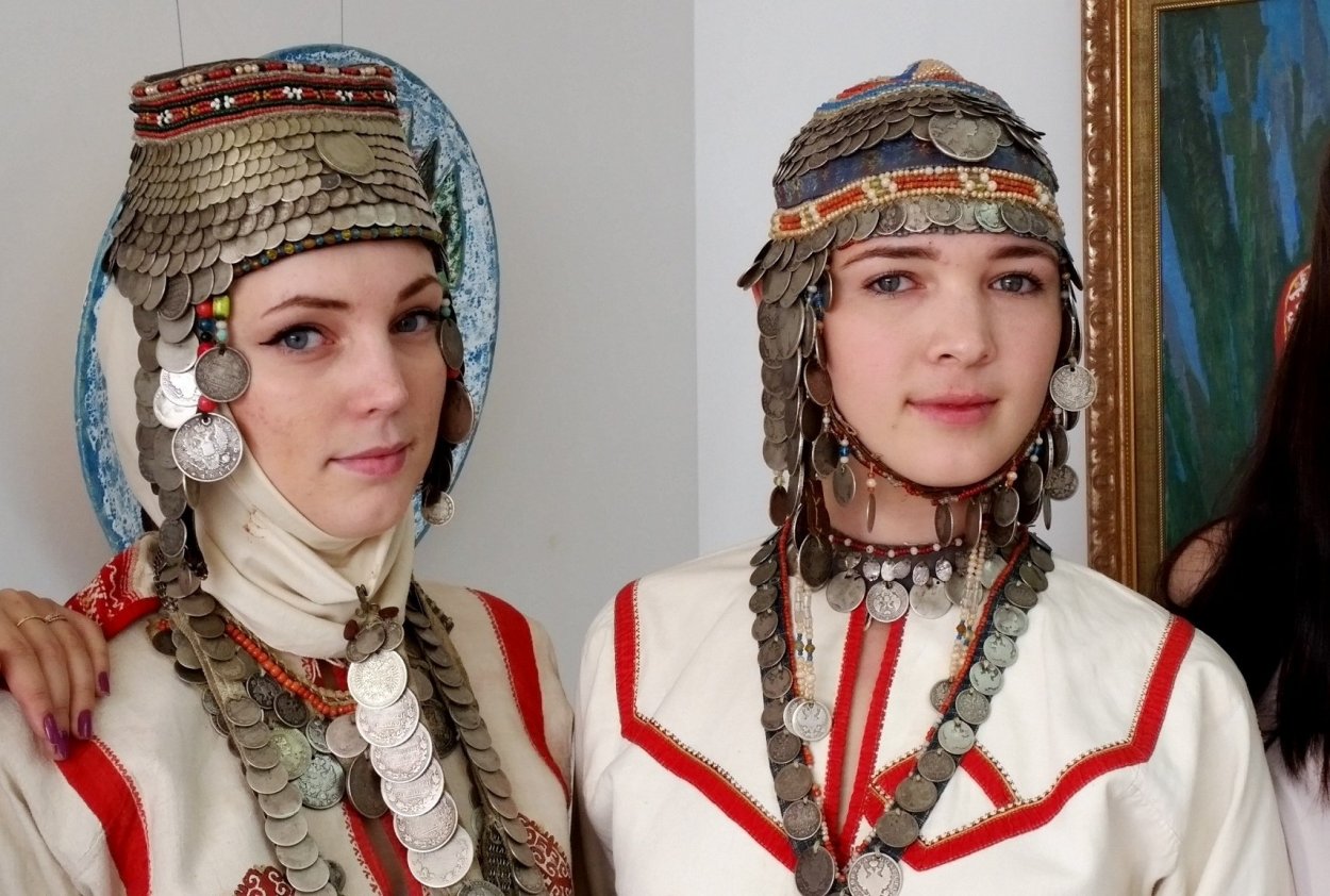 Чуваши Национальная одежда тухья