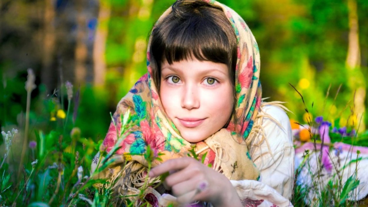 Красивые славянские дети