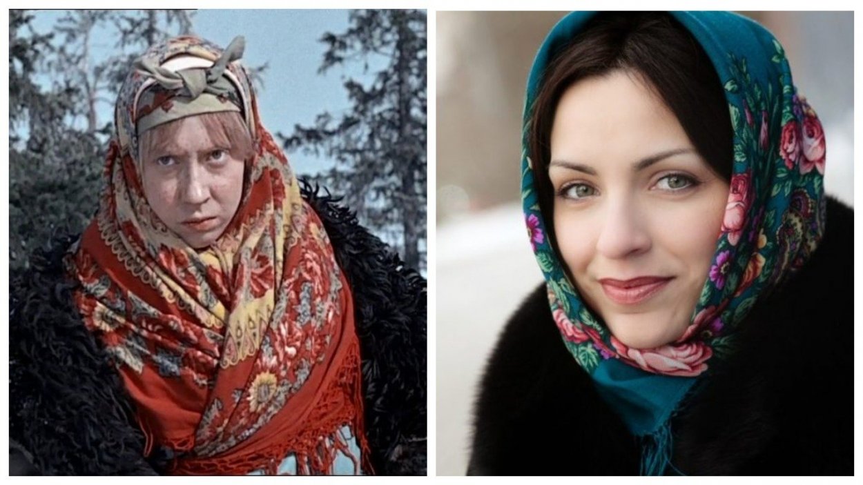 Девушка в платке без макияжа
