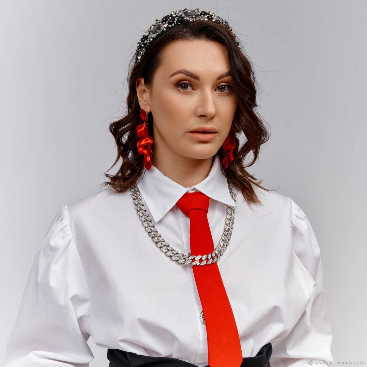 Стильные женские галстуки