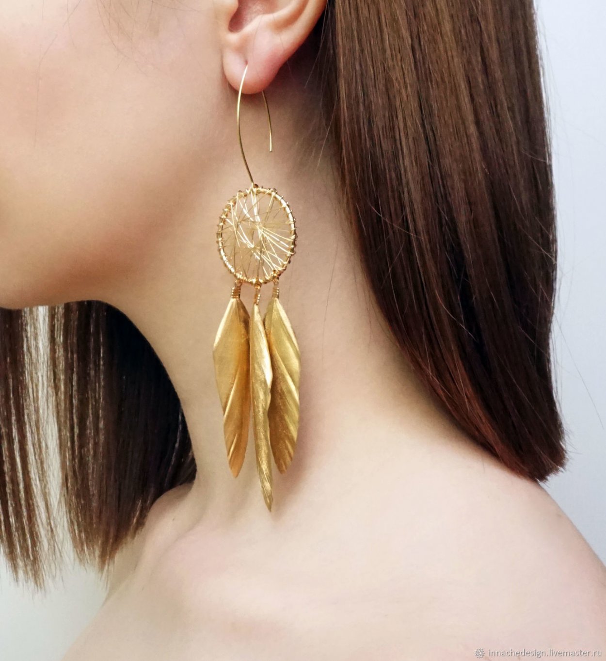 Girl in Ear Cuffs