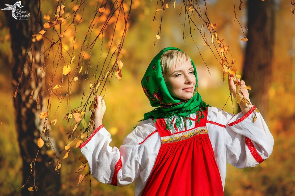 Красивая Славянка осенью