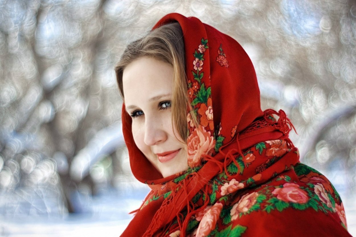 Красивые девушки славянской внешности простые