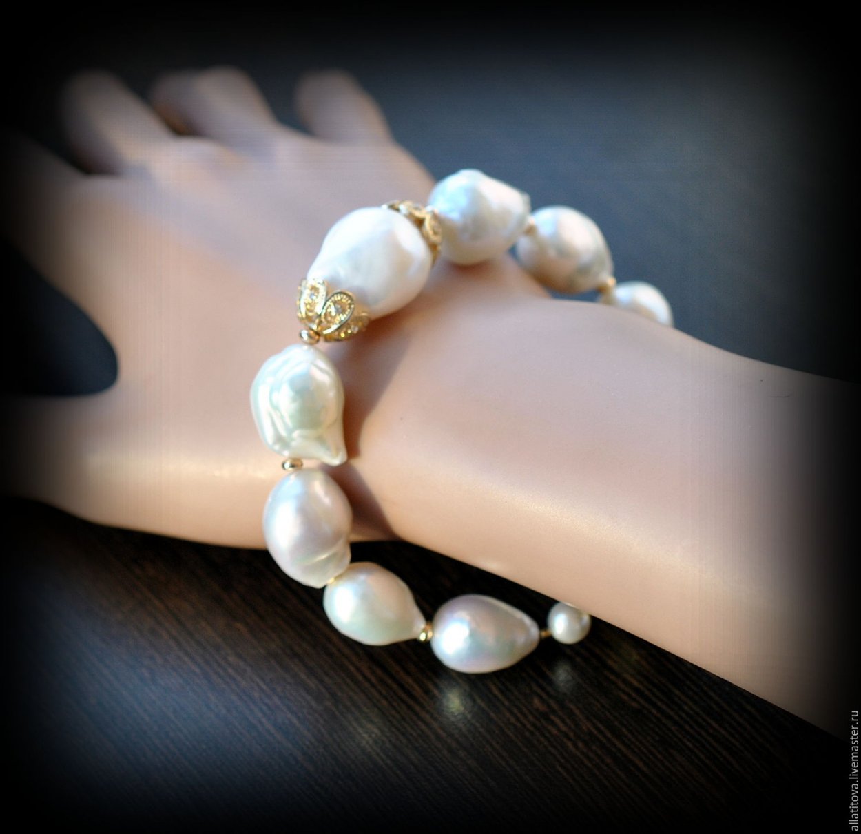 Браслет tous Pearls барочный жемчуг