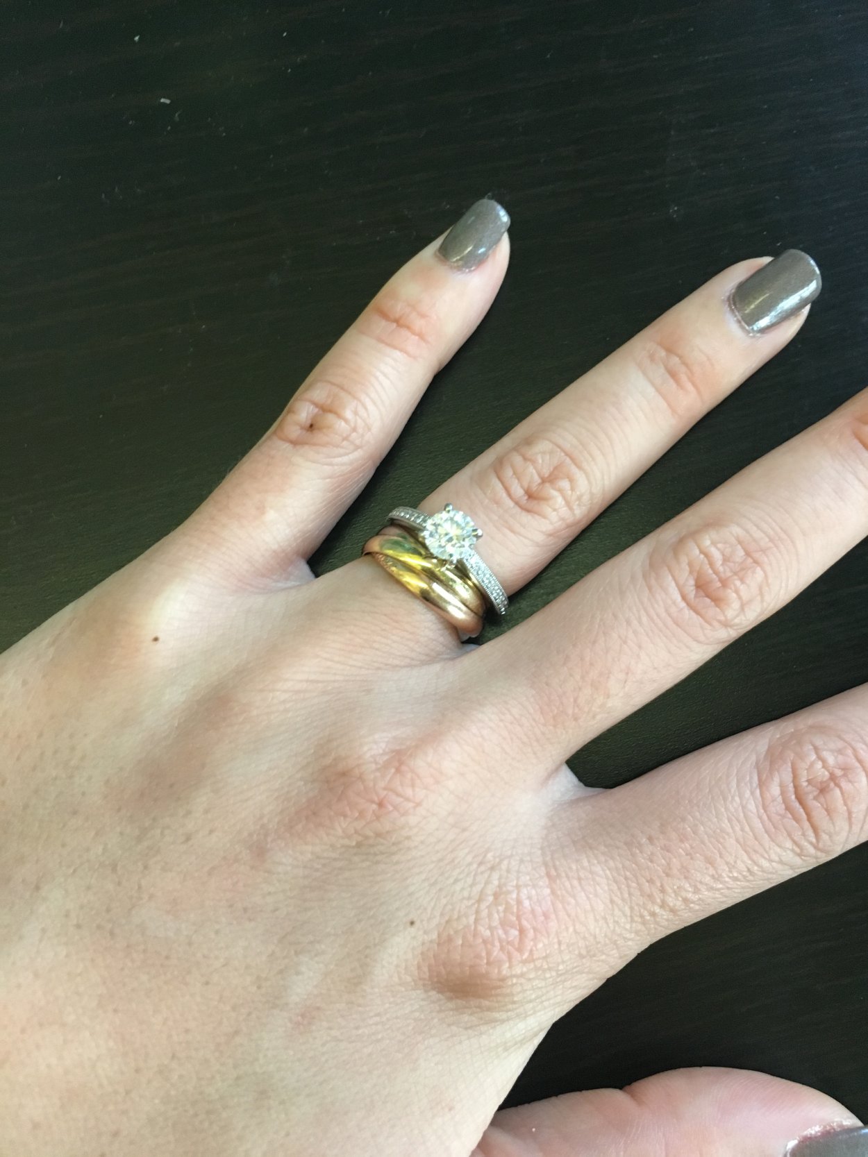 Cartier Trinity кольцо маленькая модель