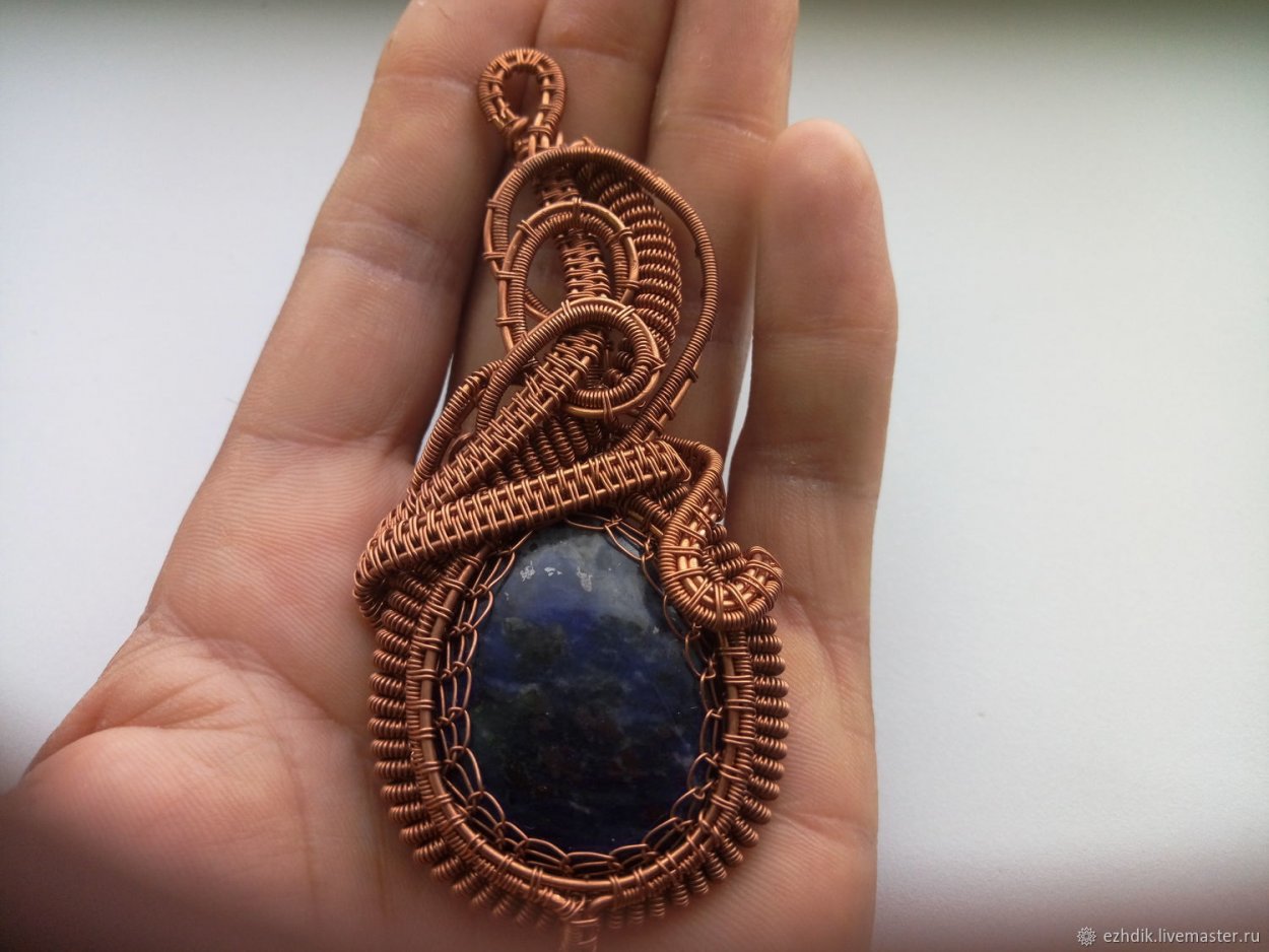 Wire Wrap кулон