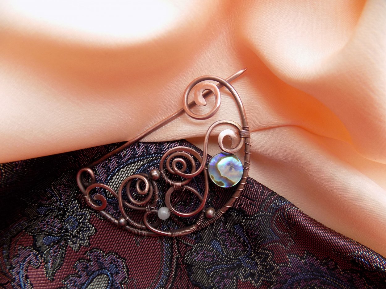 Wire Wrap перламутр