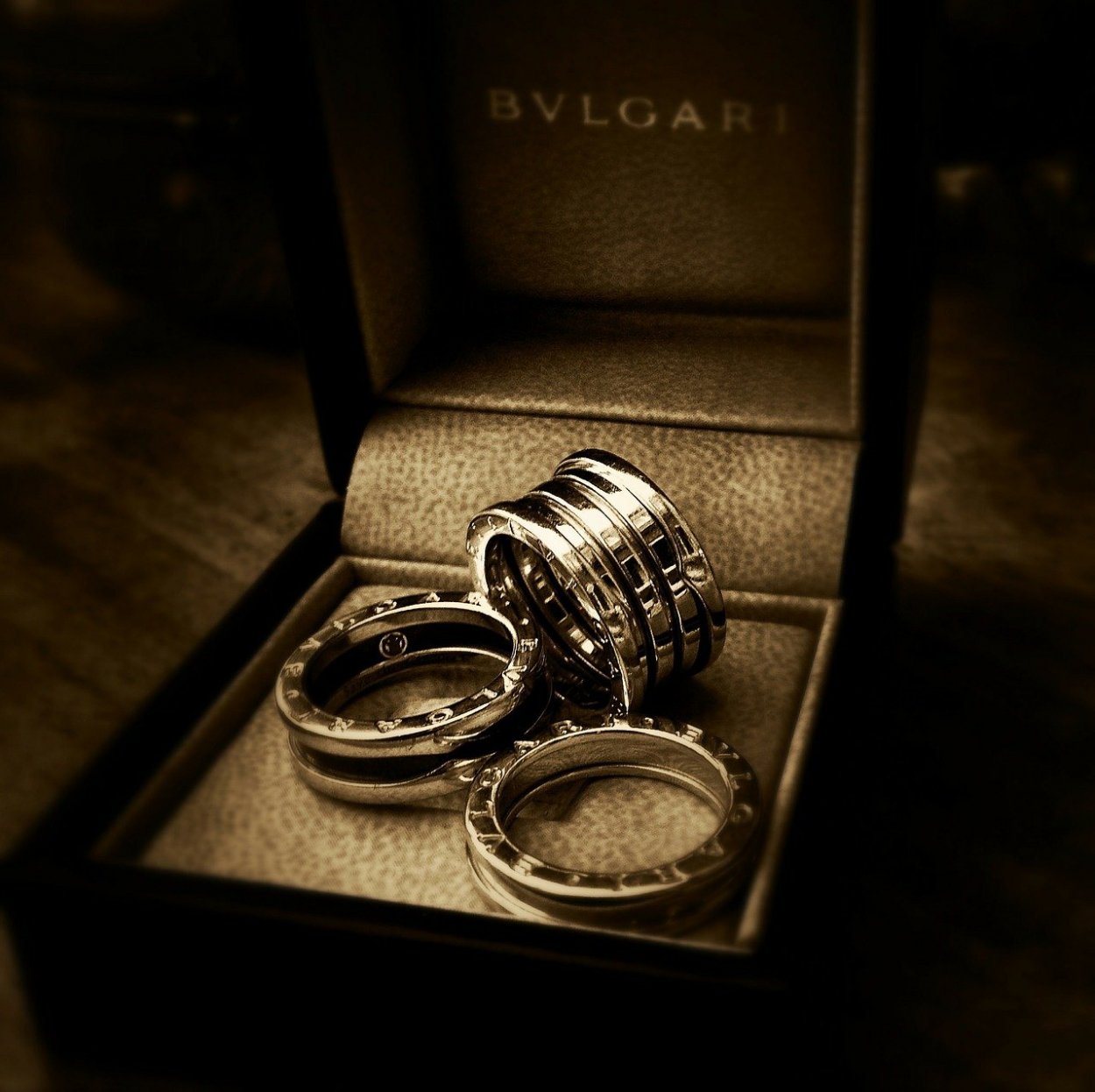 Bvlgari Ring Black Ring