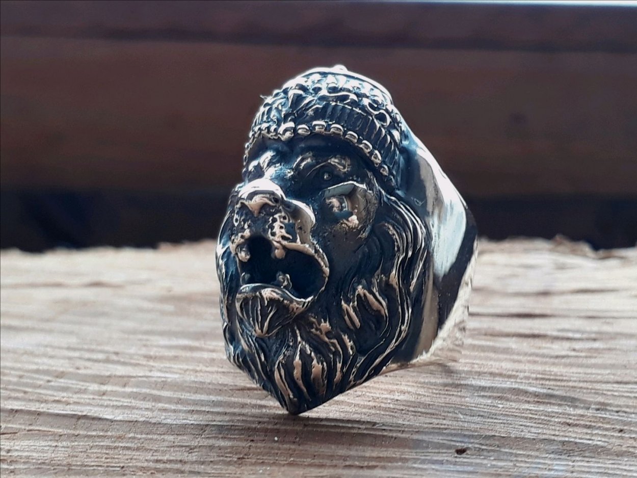 Кольцо Lion Crystal