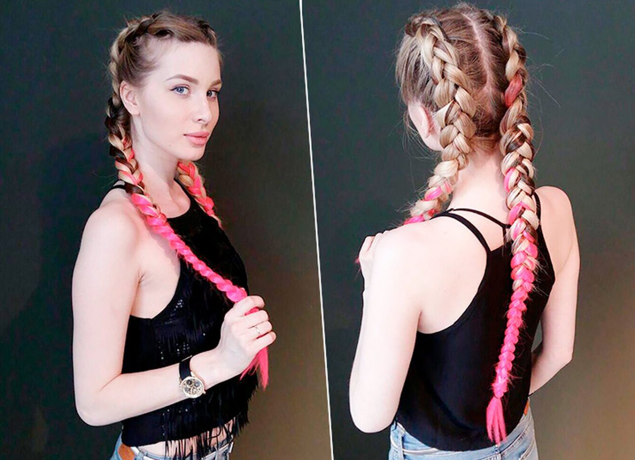 Боксерские косы пышные