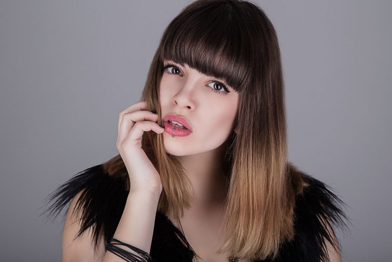 Стрижка Toni guy на средние волосы