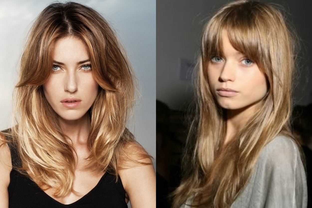 Medium layered Haircut
