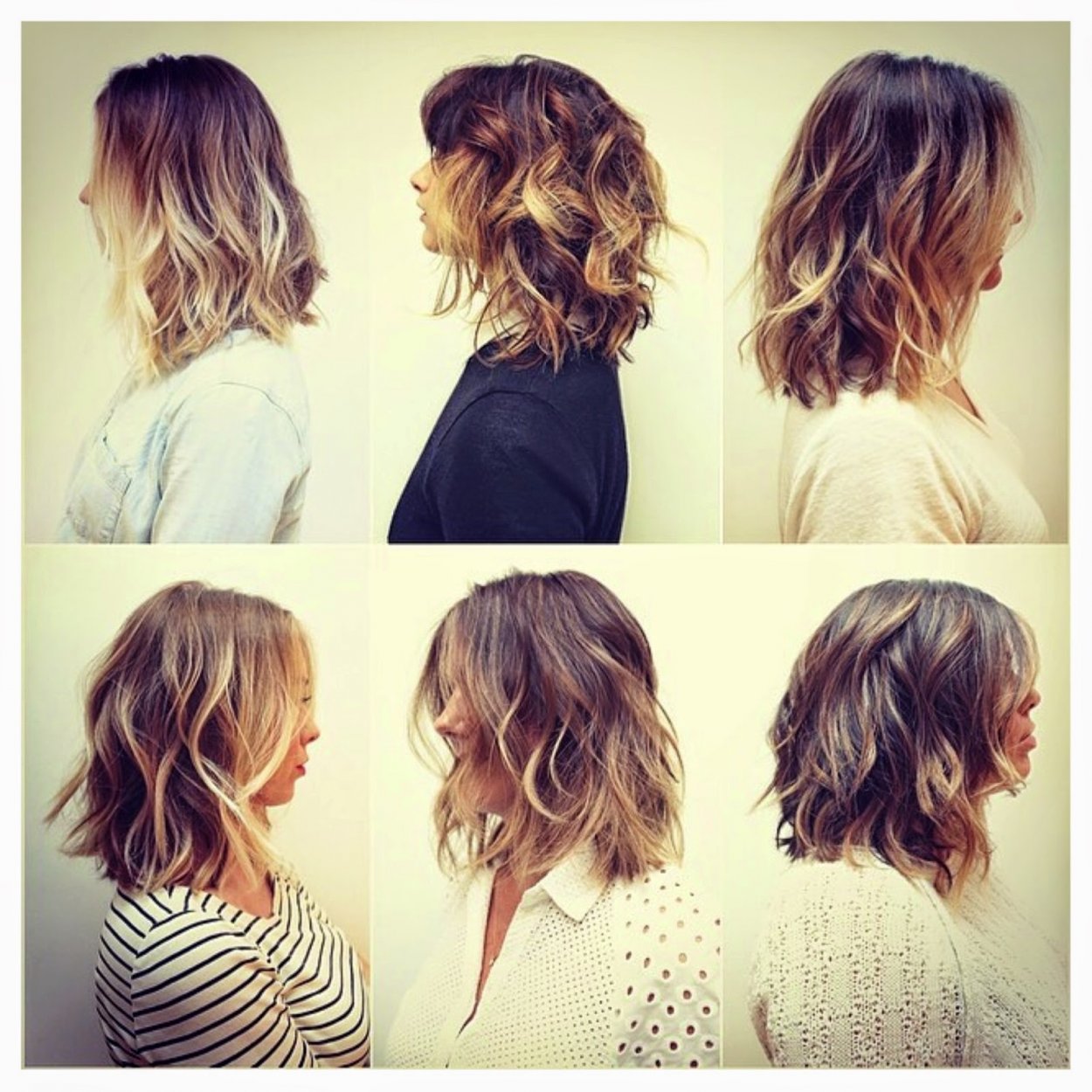 Стрижка Lob long-Bob