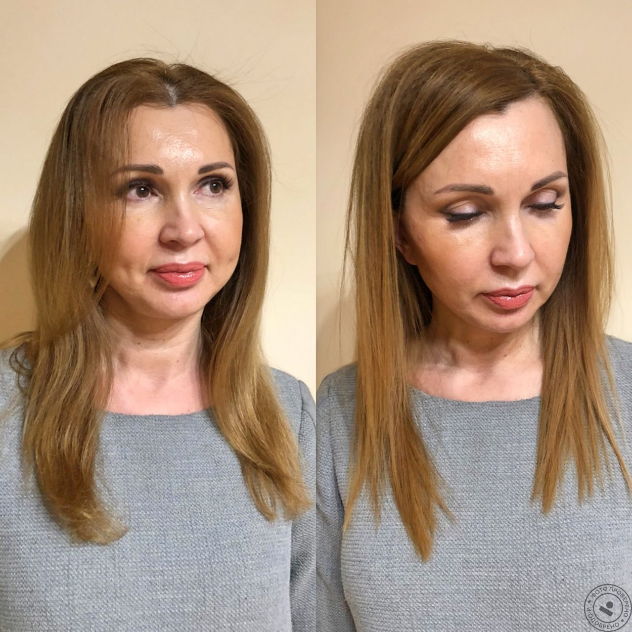 Прикорневое гофре на волосах