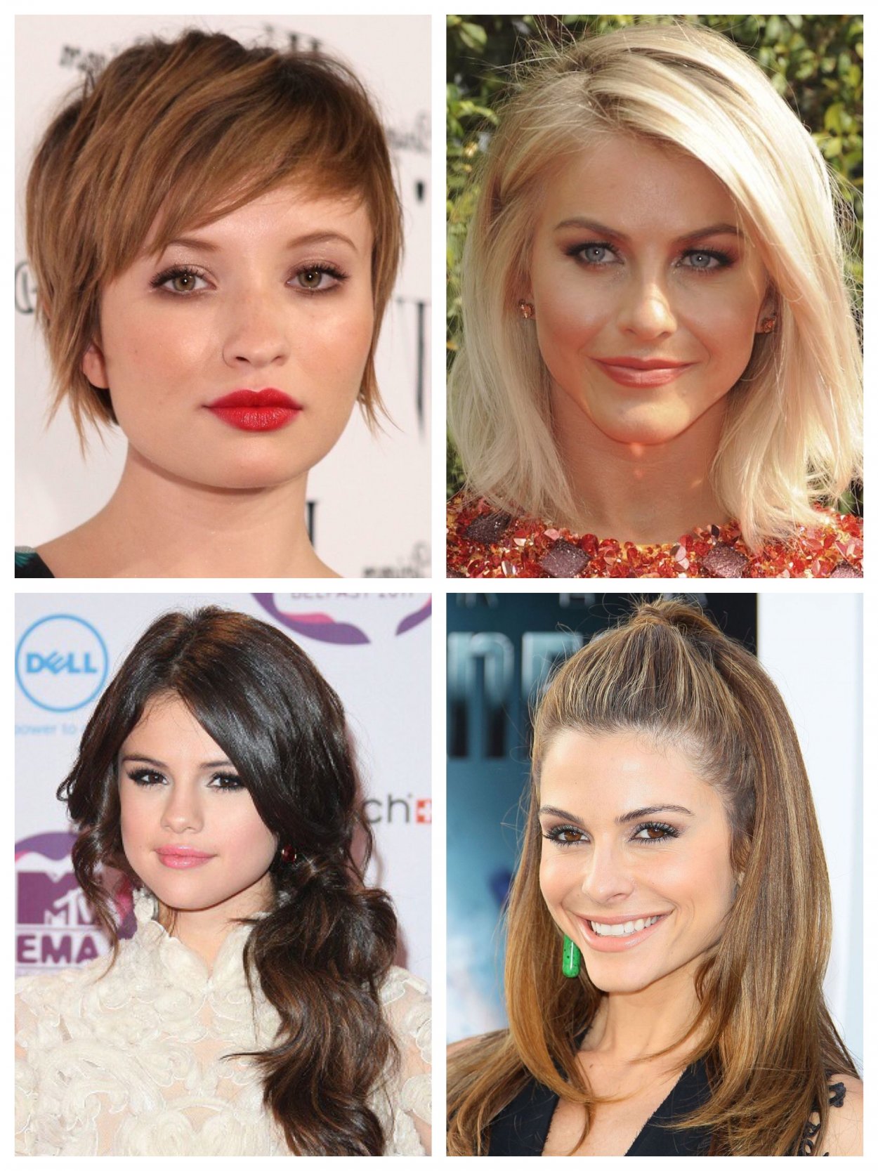 Celebrities with Side Bangs 2020