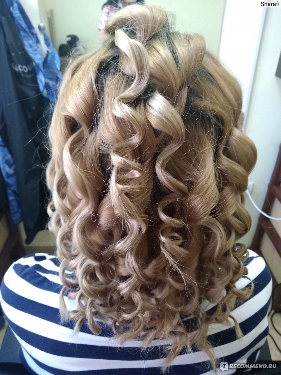 Кудри на конусную плойку