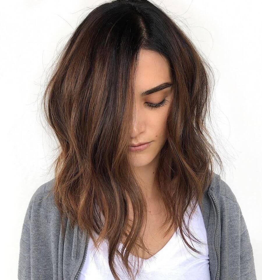 Стрижка Lob long-Bob