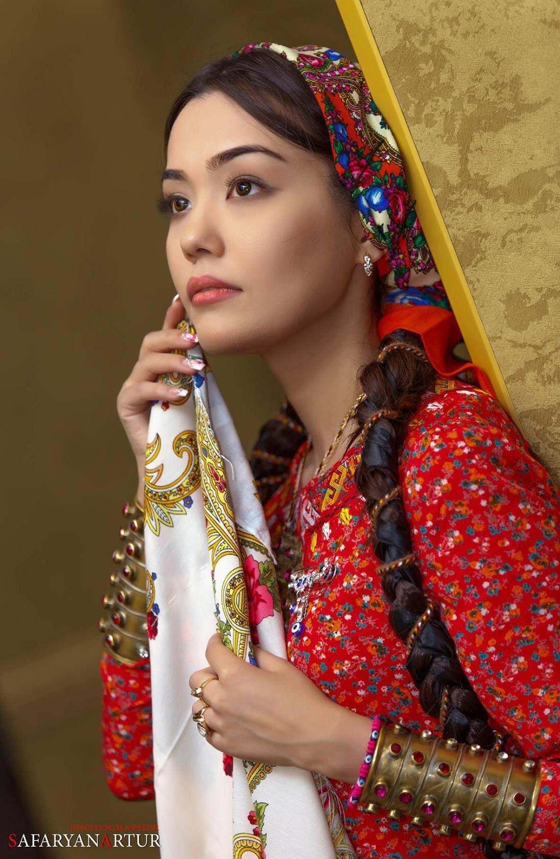 Узбекские косички для девочек