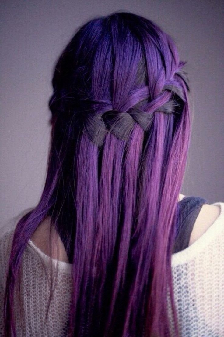 Фиолетовые косы