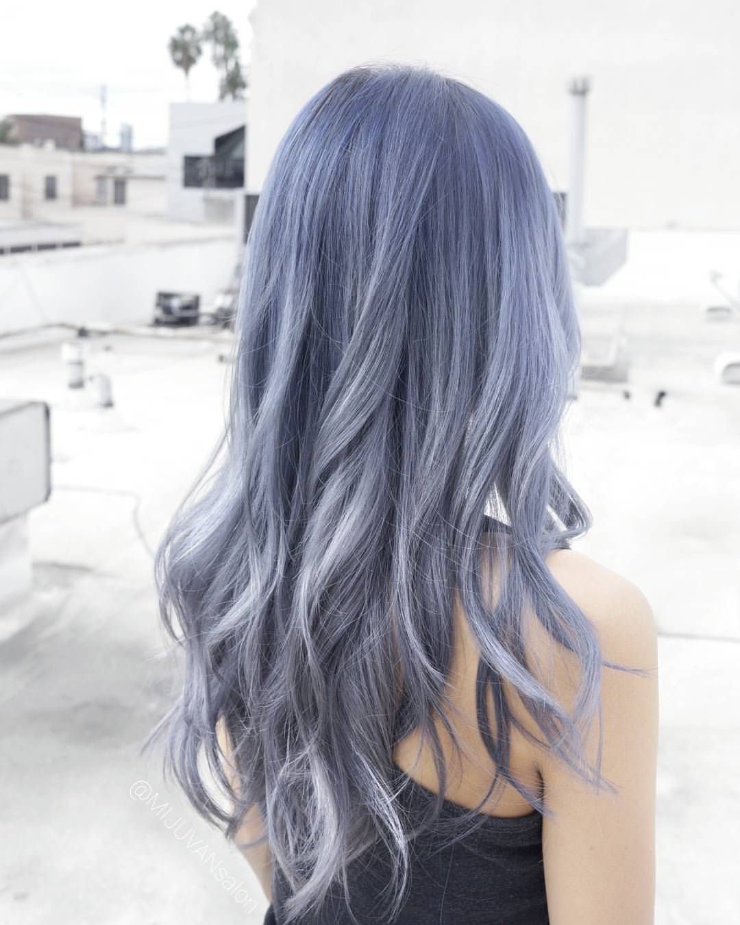 Почему синий холодный цвет волос