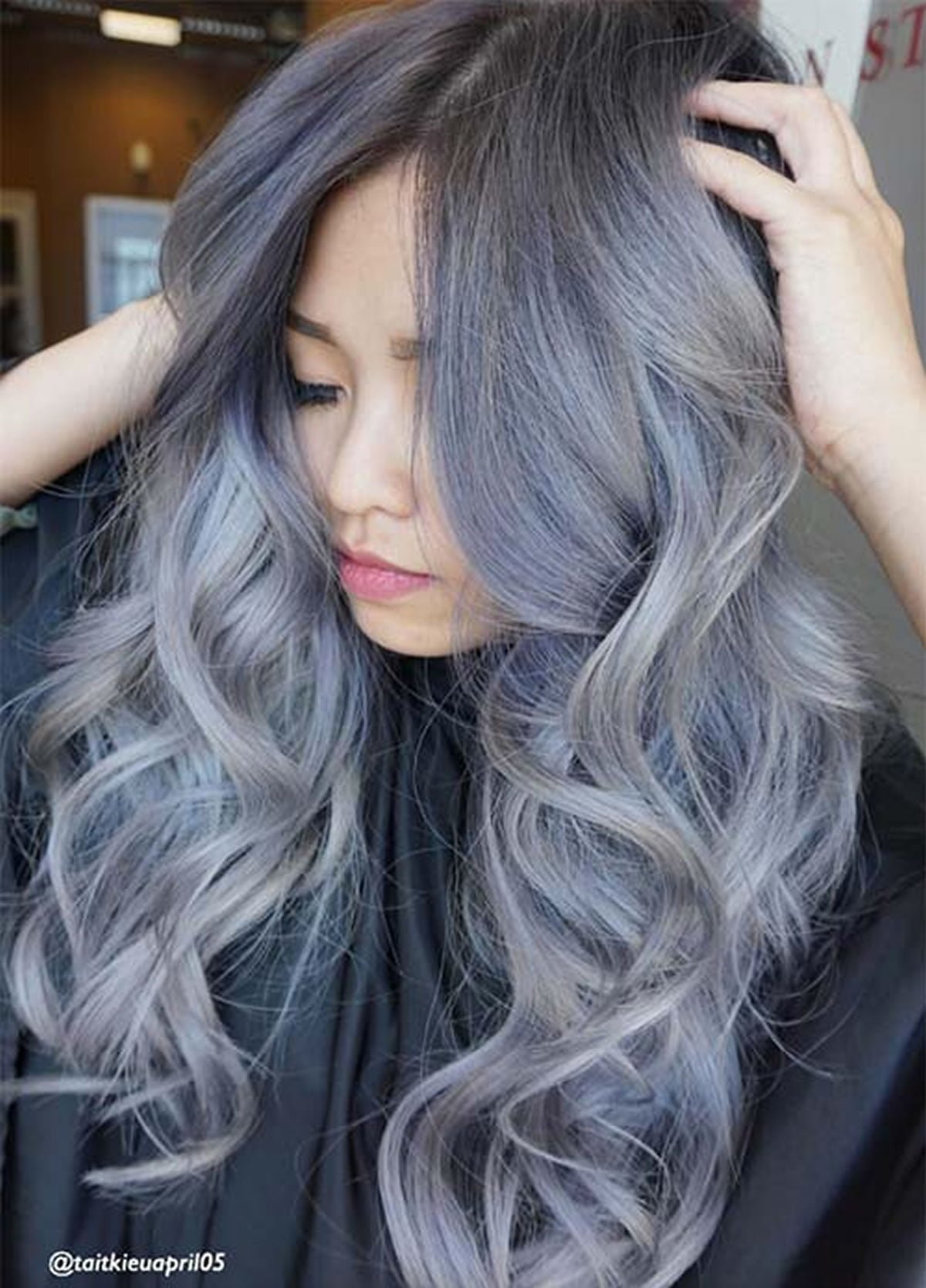 Gray hair (серебристые оттенки волос)