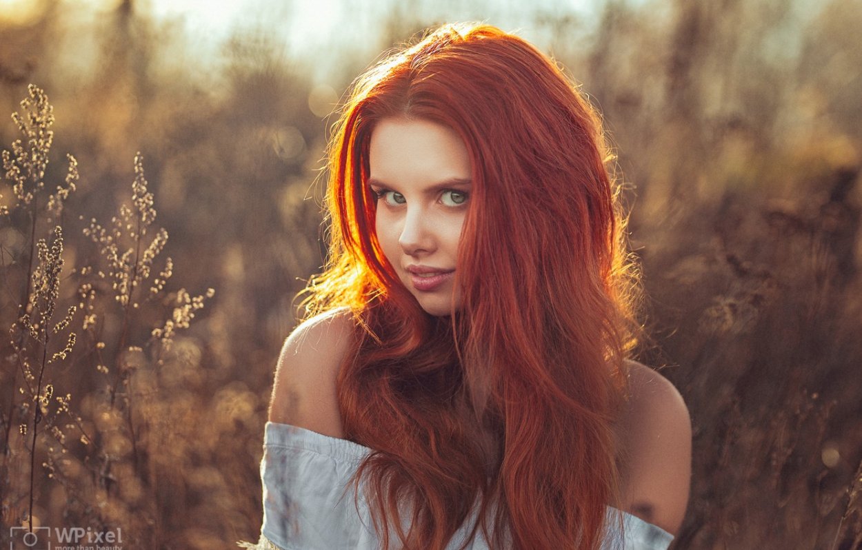 Рыжие косы Эстетика
