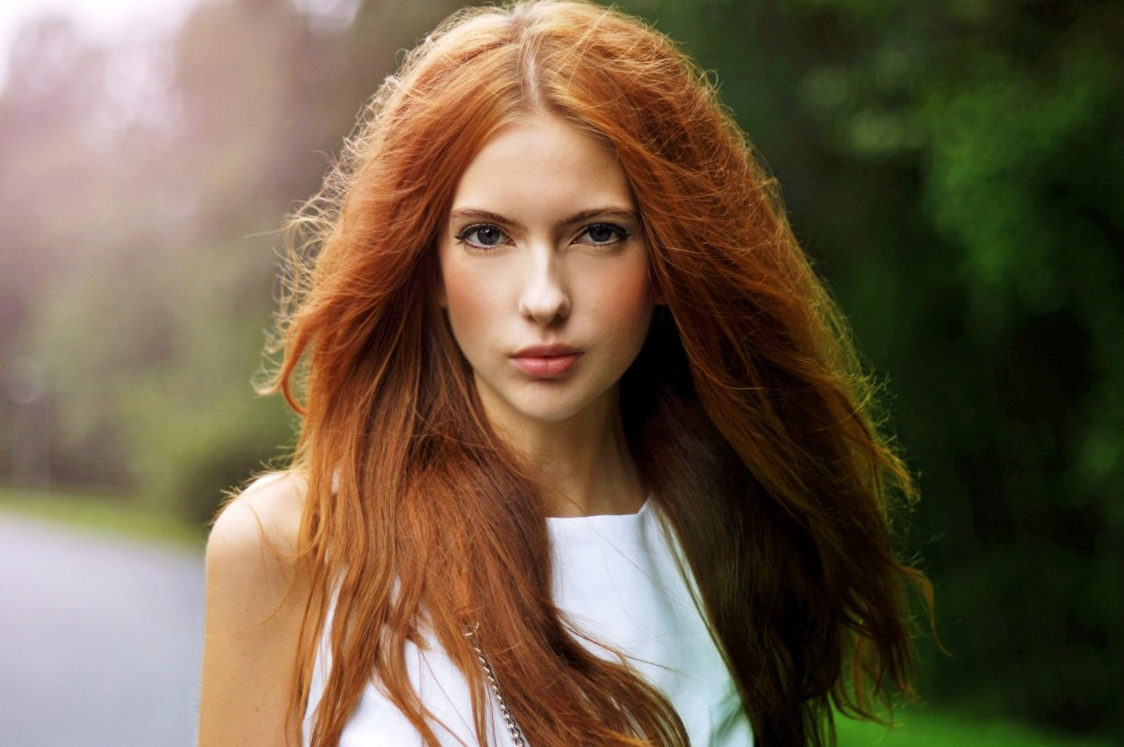 Модели с рыжими волосами