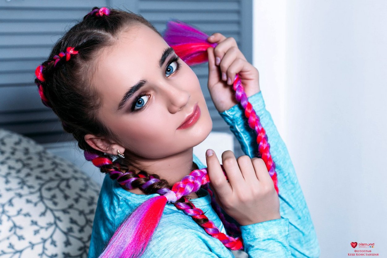 Kristina musatova с косички