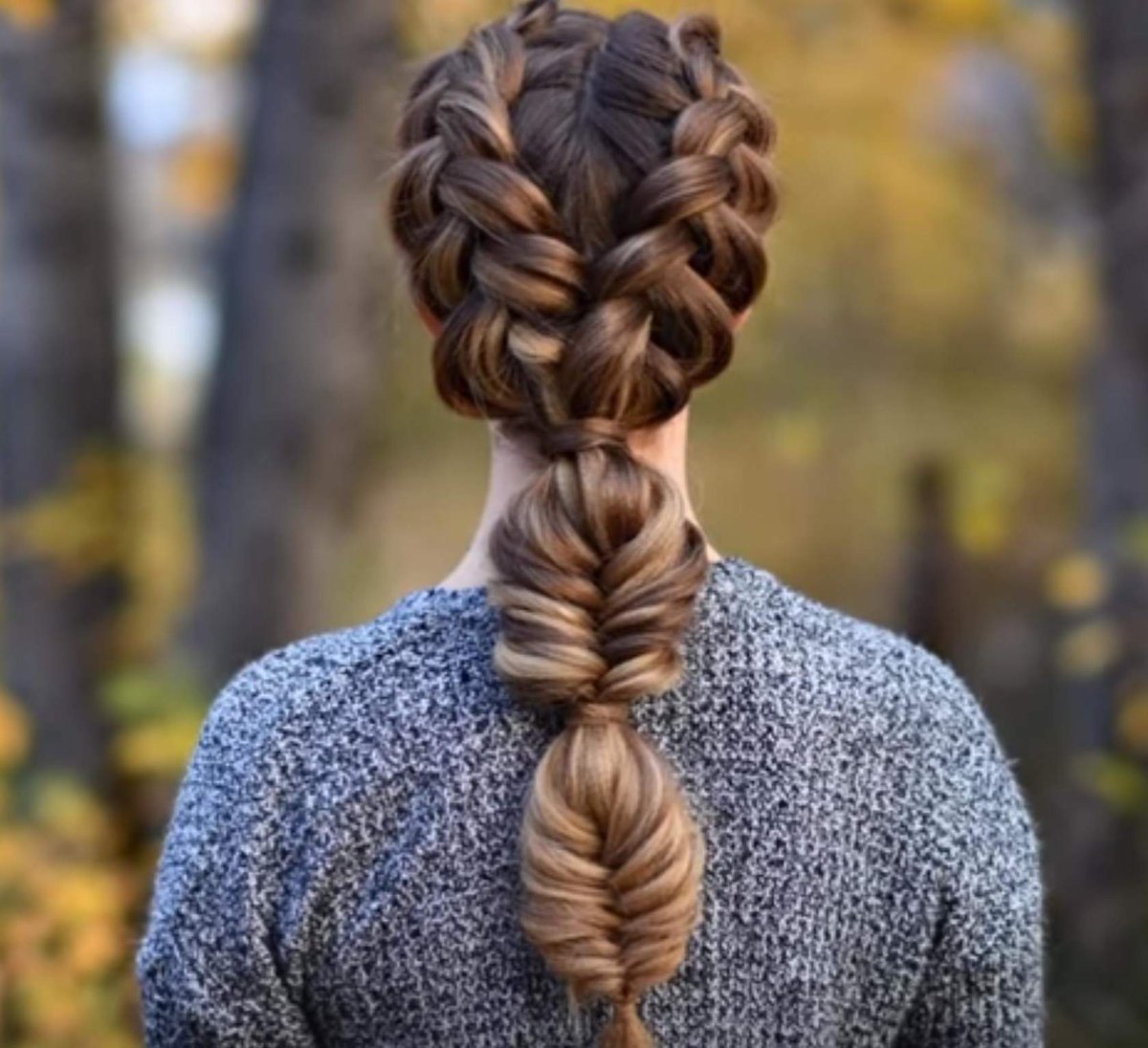 Прически из кос