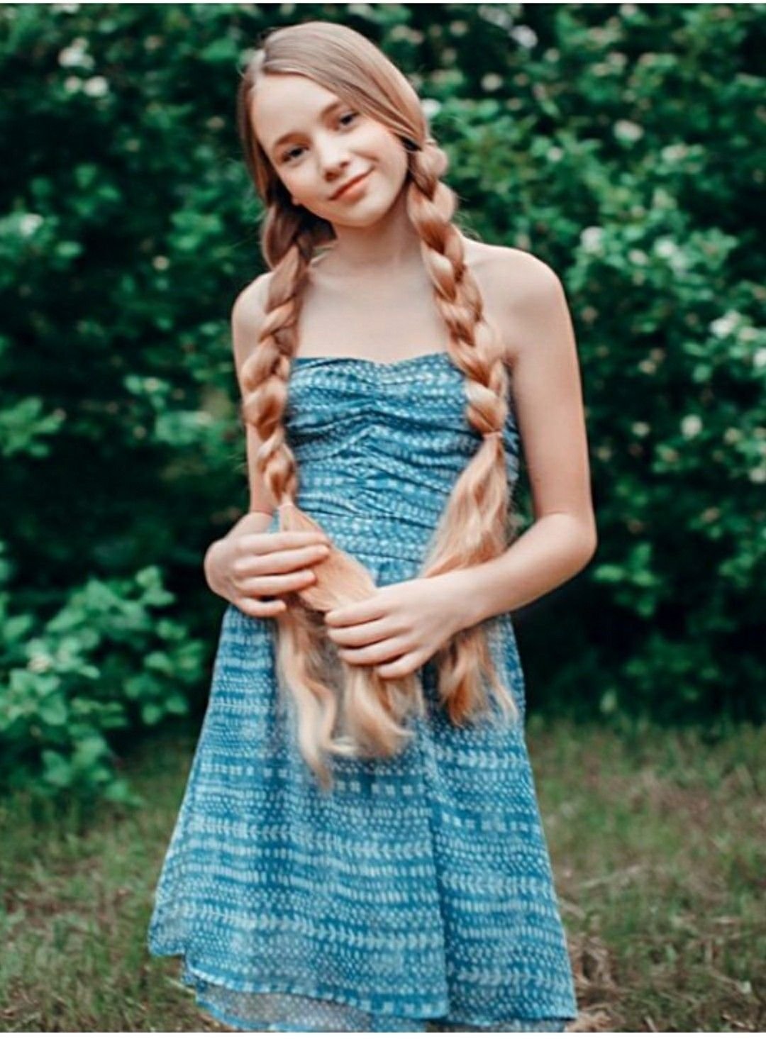 Длинные косы