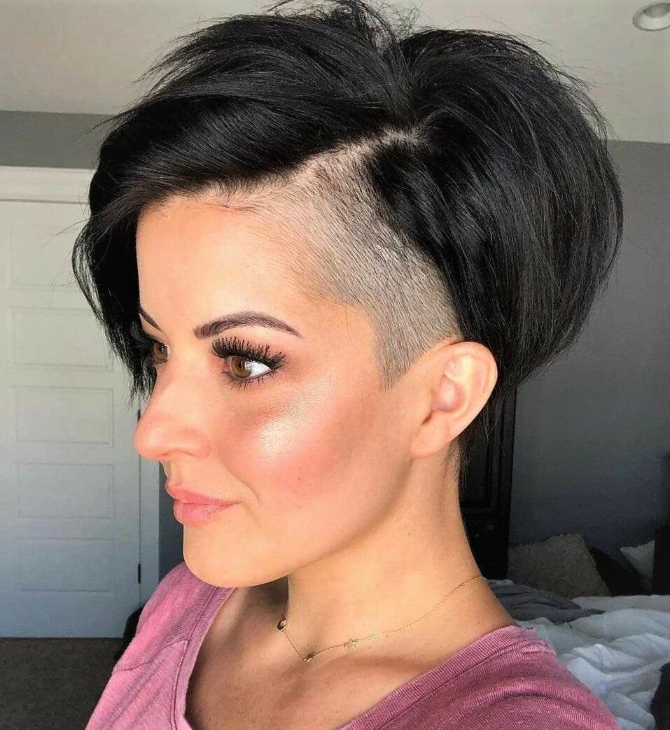 Стрижка Пикси Undercut