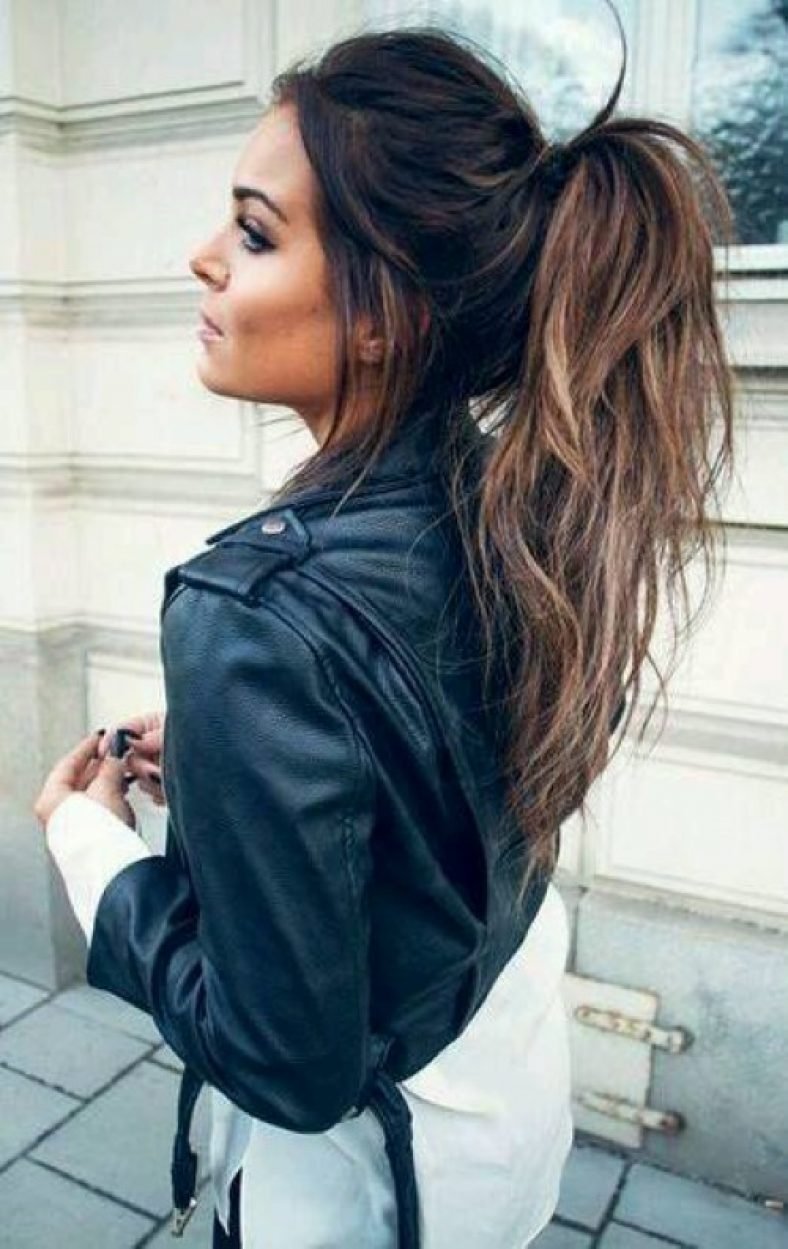 How to ombre hair with ponytail