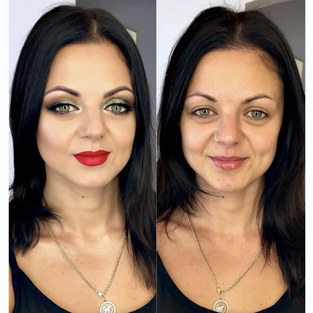 Девушки с татуажем губ
