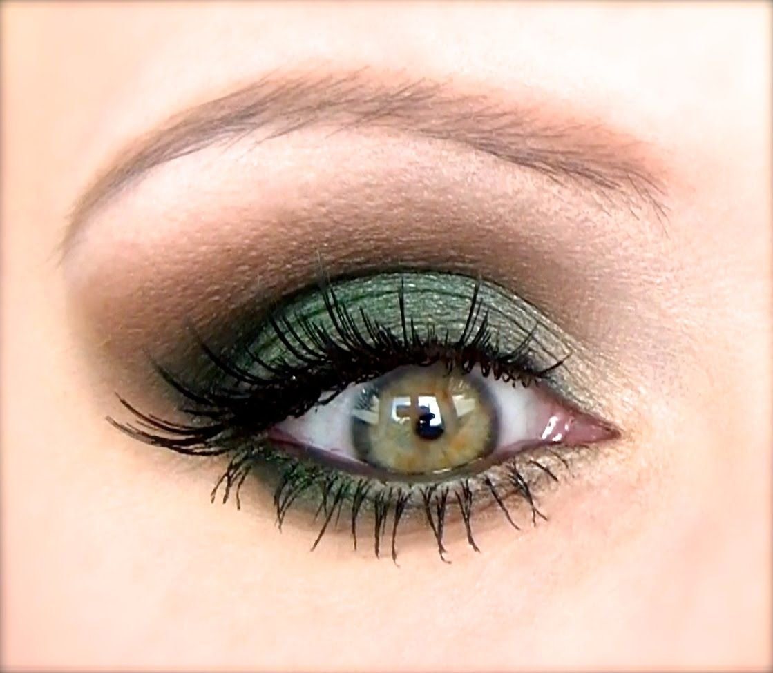 Smoky Eyes макияж для зеленых глаз