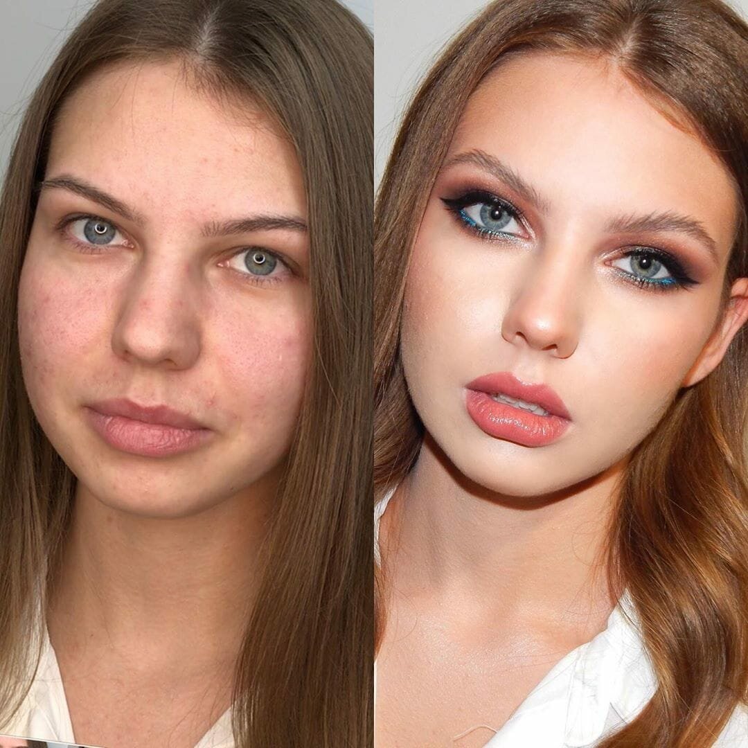 Макияж до неузнаваемости