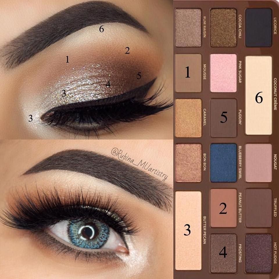 Chocolate Bar палетка теней макияжи