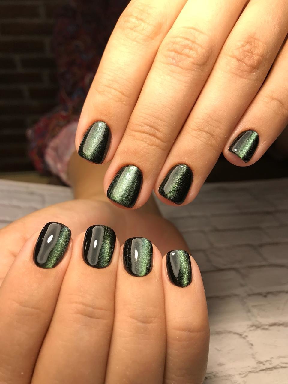 Маникюр космос