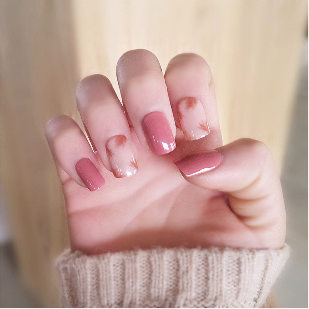 Короткие ногти с гель лаком