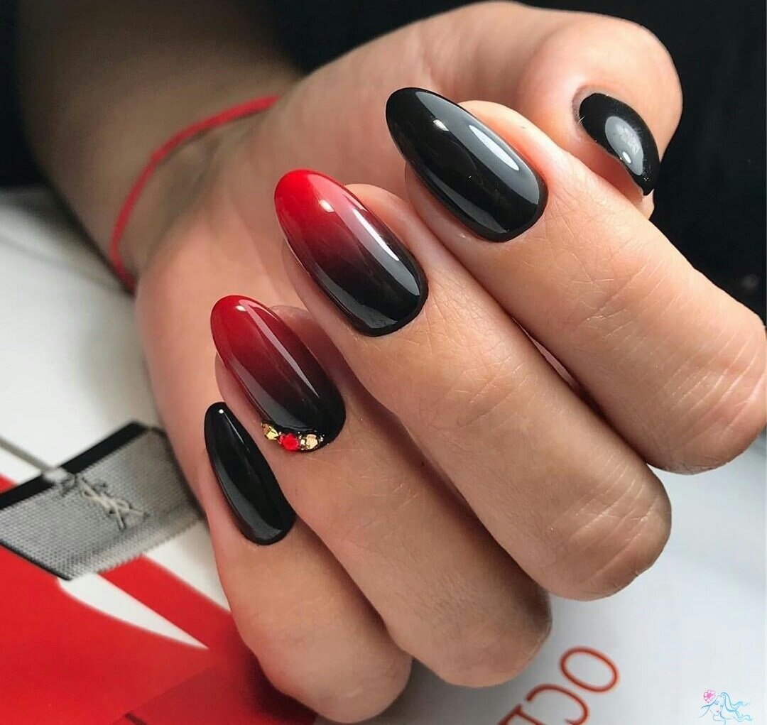 Дизайн ногтей красного цвета — лучшие идеи с фото