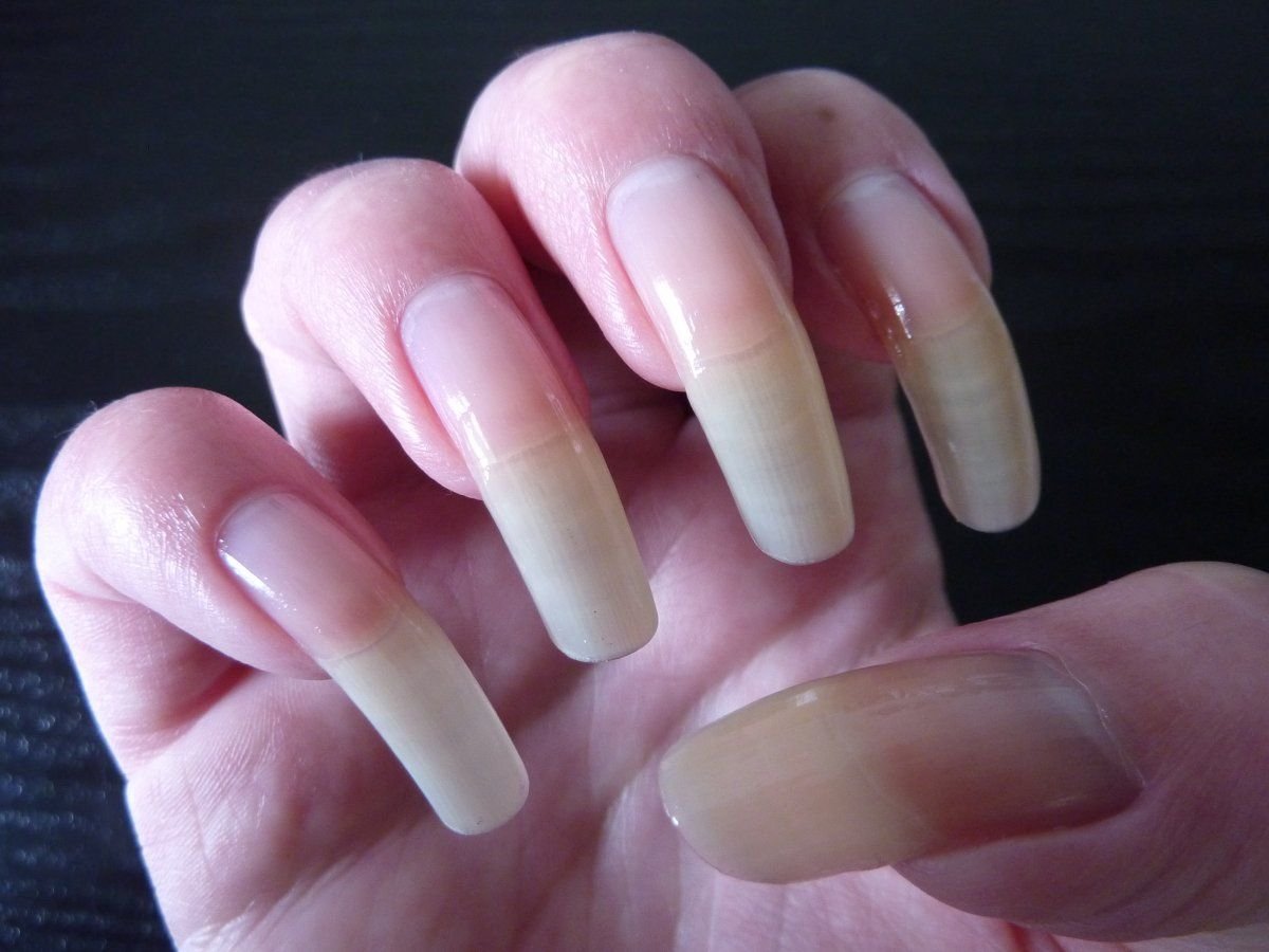 Длинные ногти без злака