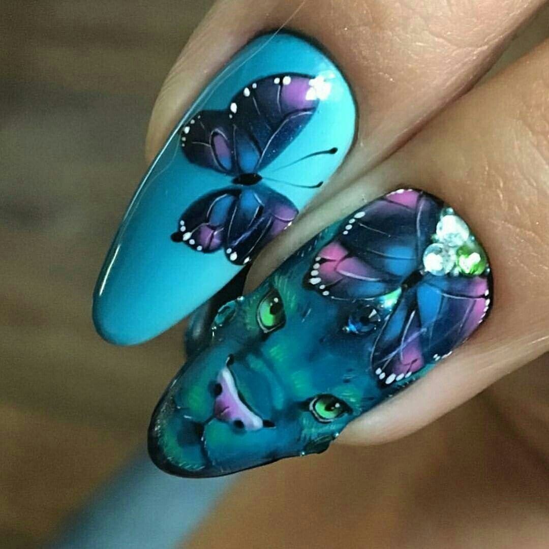 Дизайн ногтей красивый необычный