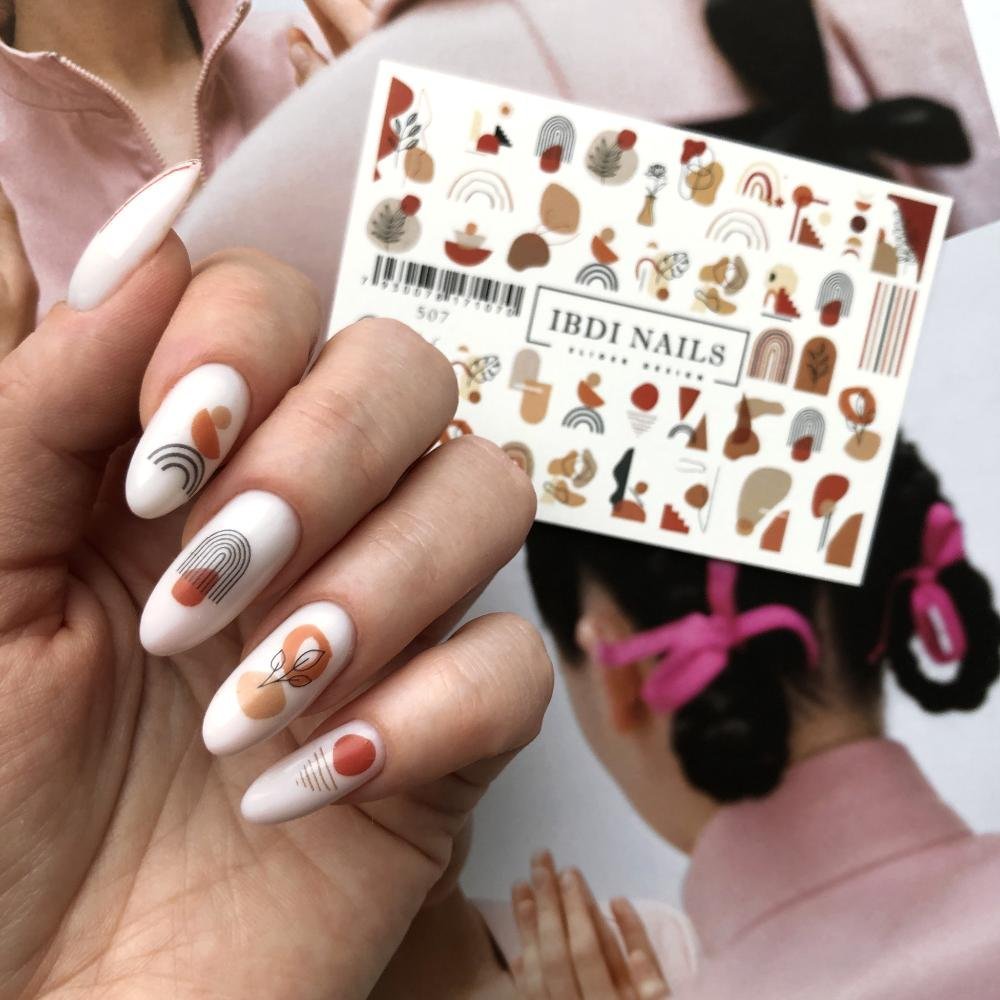 Ibdi Nails слайдеры на ногтях