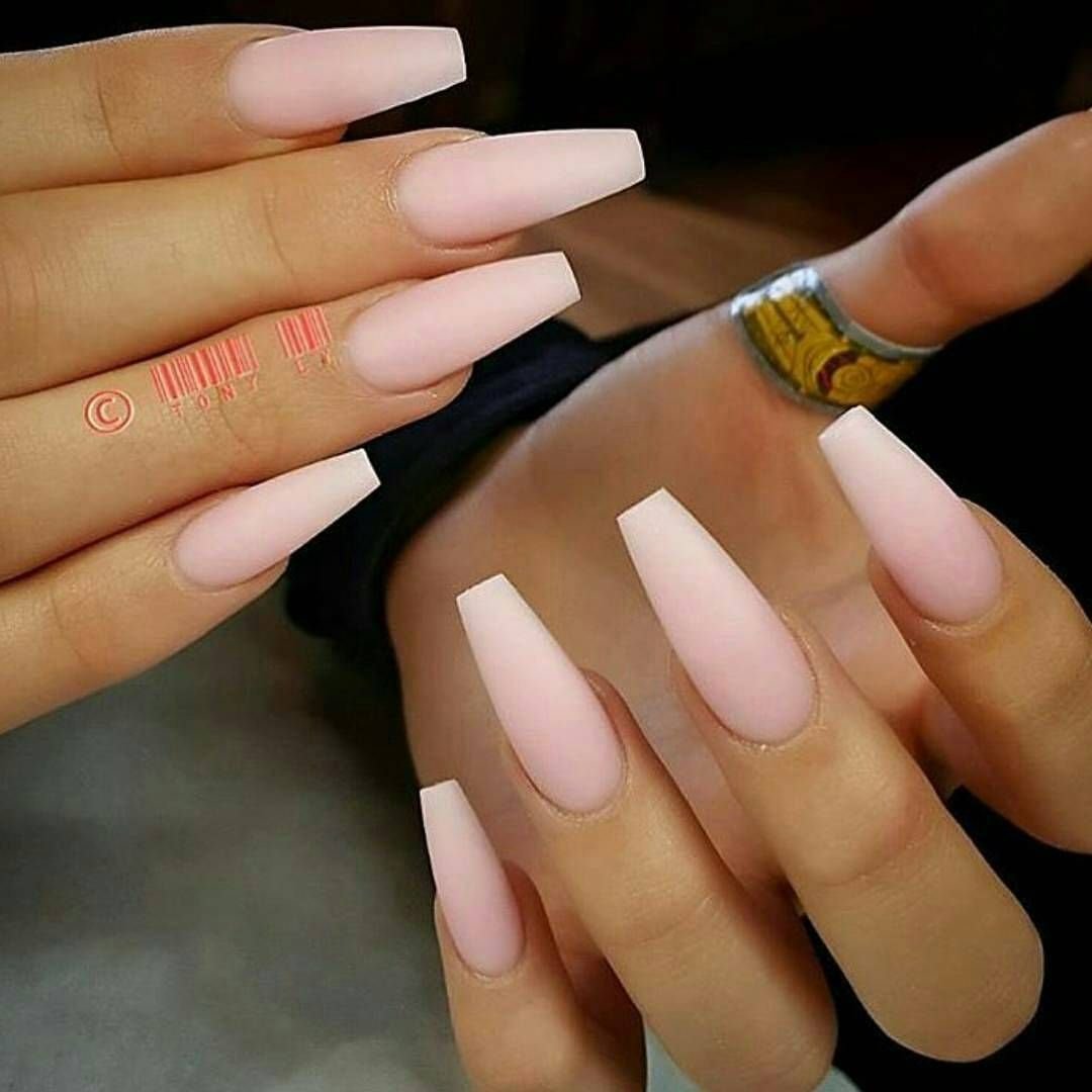 Красивые длинные квадратные ногти