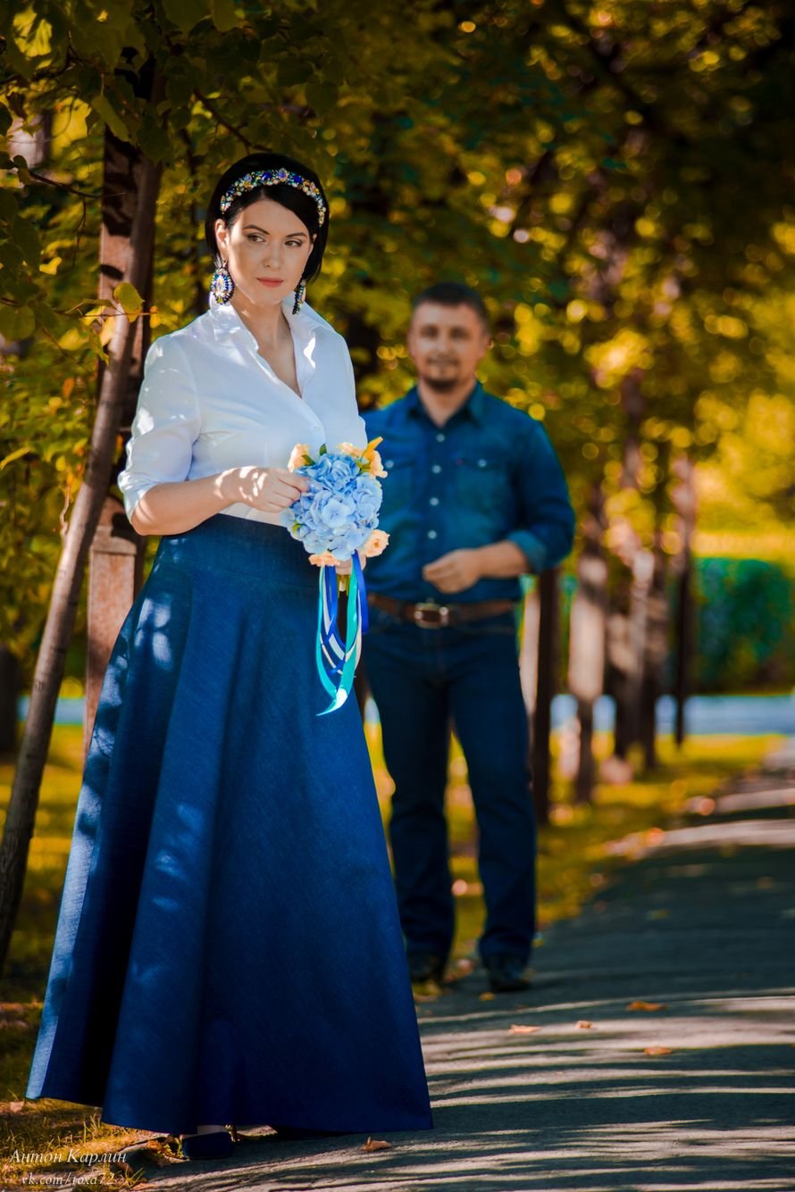 Свадебная фотосессия в джинсах