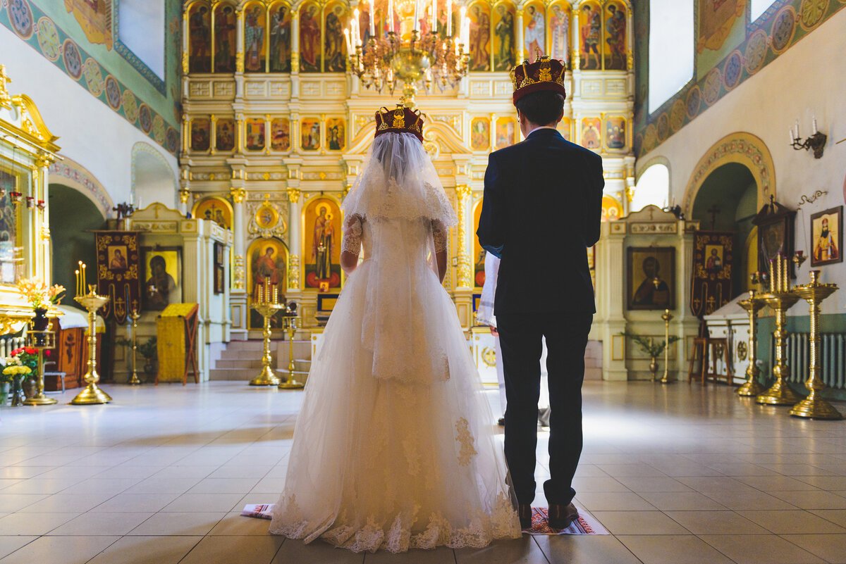 Шикарное венчание