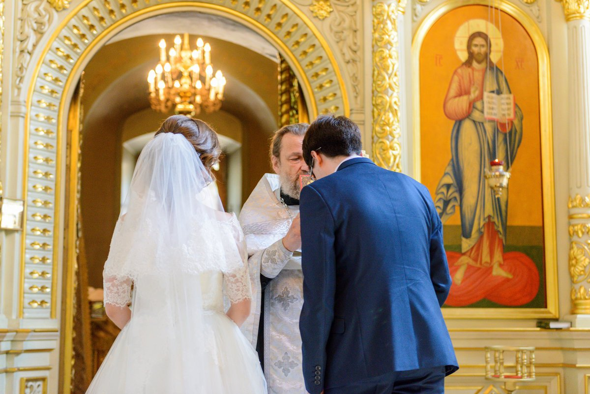 Церемония венчания
