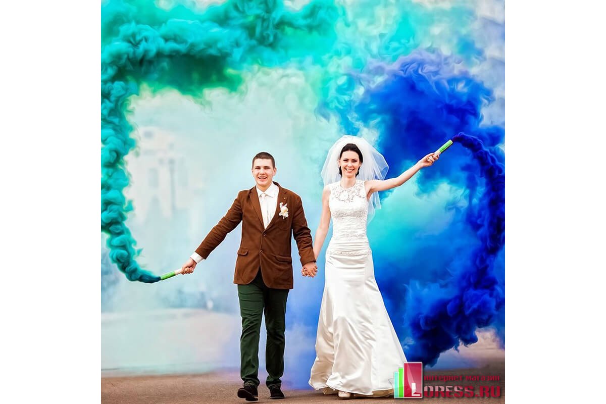 Цветной дым для фотосессии
