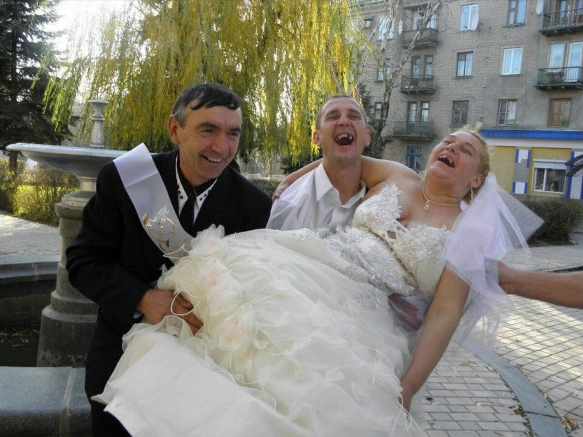 Неудачные Свадебные снимки
