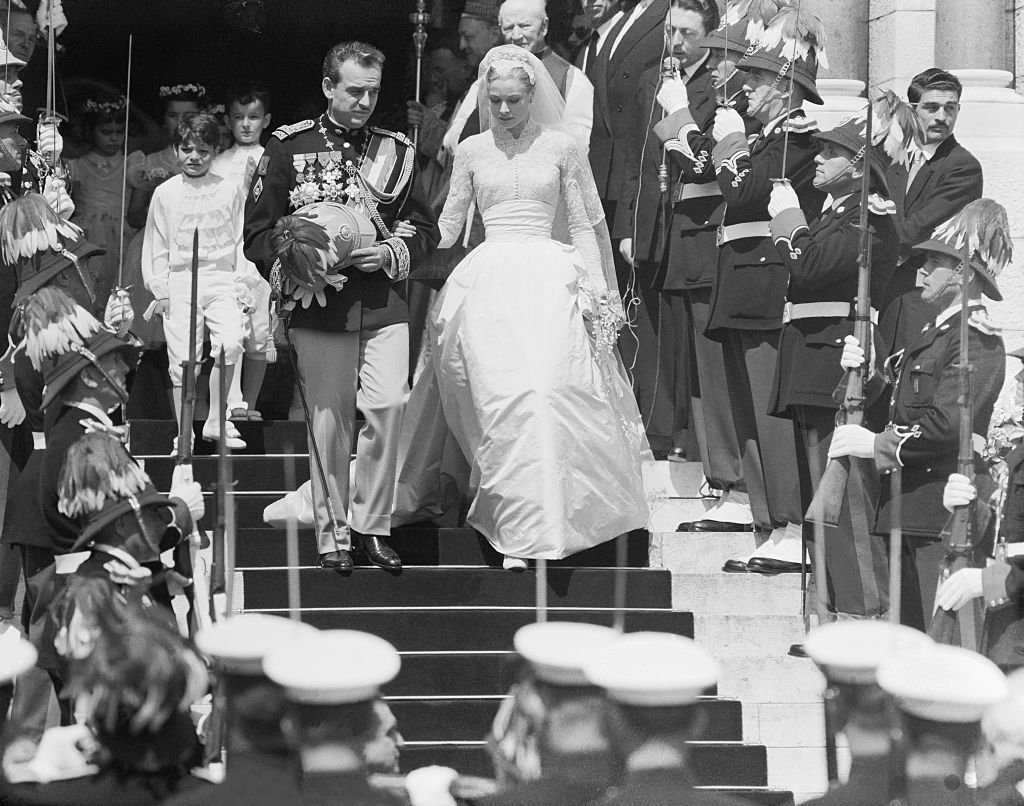 Грейс Келли свадьба апрель 1956